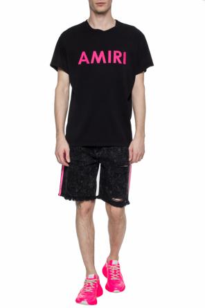 Denim shorts with stripes, zdjęcie 2 Denim shorts with stripes od Amiri